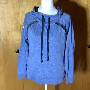Harley Davidson light blue hoodie, size small